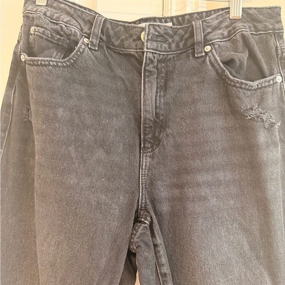 Garage Charcoal Straight Leg Jeans - Picture 3 of 4